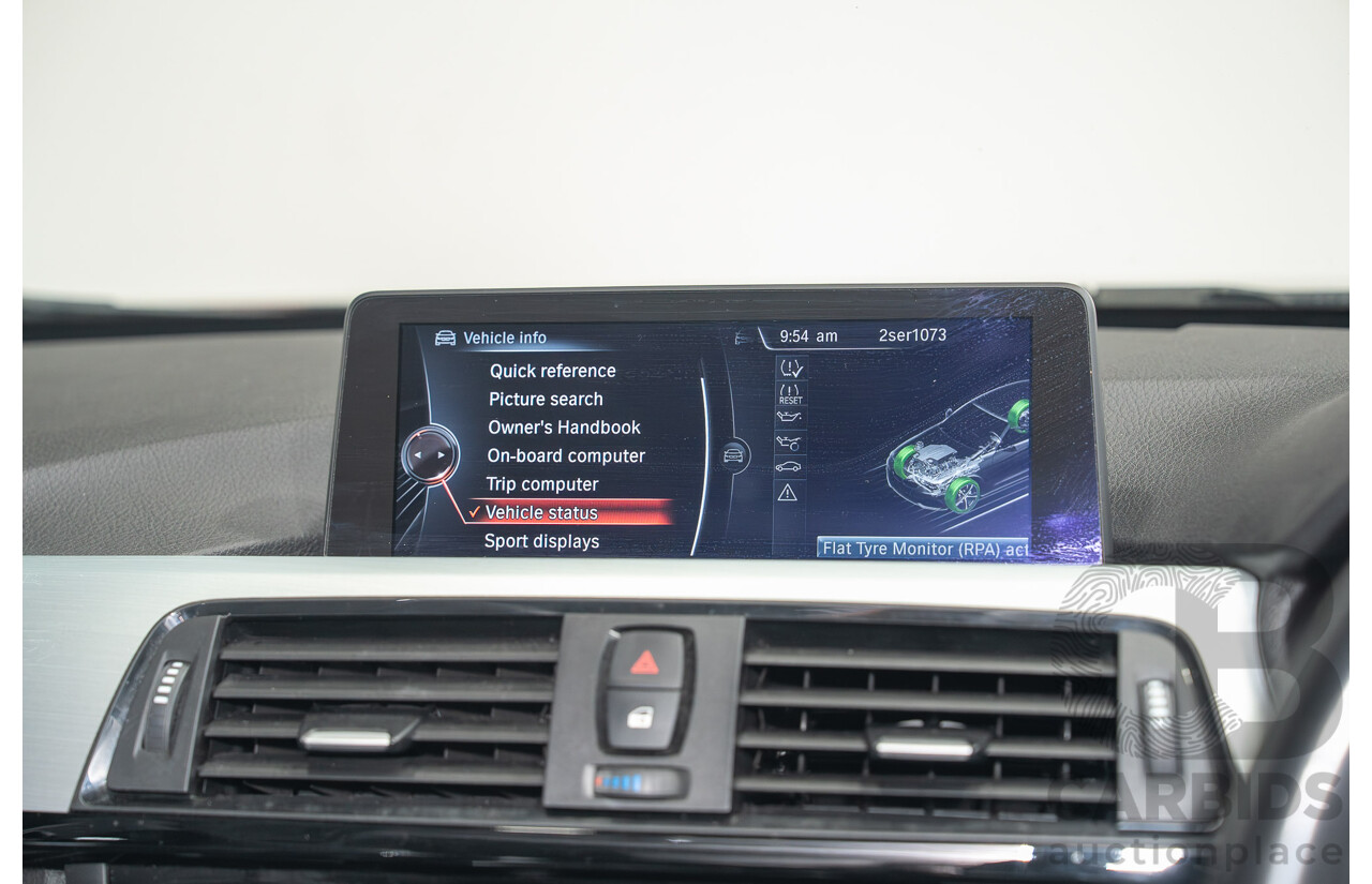 09/2014 BMW 4 Series 420i M Sport F36 Mineral Grey Metallic (Wrapped in Purple Metallic) Turbo 2.0L