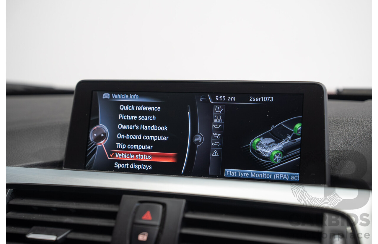 09/2014 BMW 4 Series 420i M Sport F36 Mineral Grey Metallic (Wrapped in Purple Metallic) Turbo 2.0L