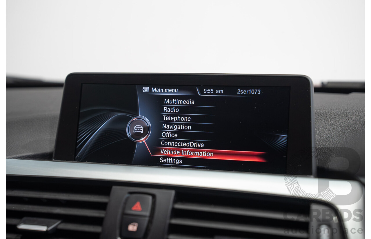 09/2014 BMW 4 Series 420i M Sport F36 Mineral Grey Metallic (Wrapped in Purple Metallic) Turbo 2.0L