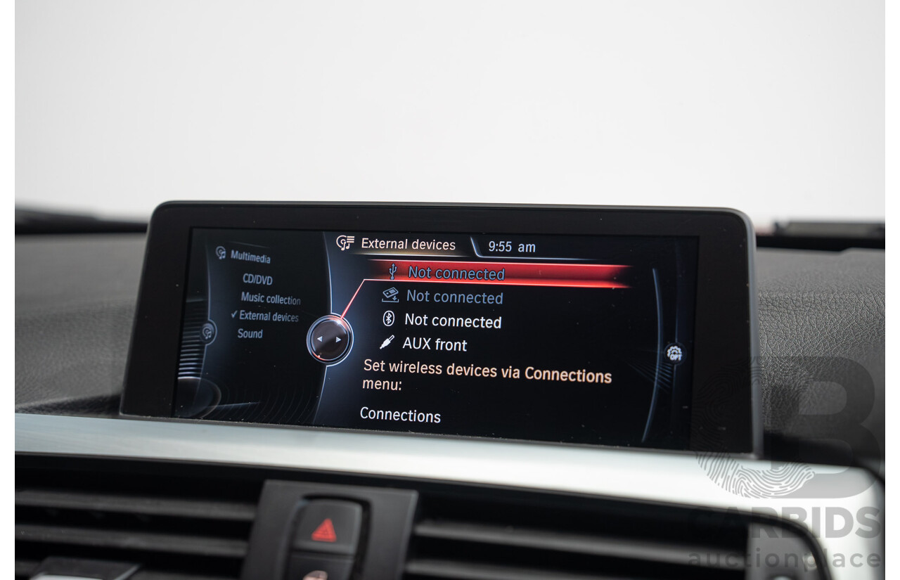 09/2014 BMW 4 Series 420i M Sport F36 Mineral Grey Metallic (Wrapped in Purple Metallic) Turbo 2.0L
