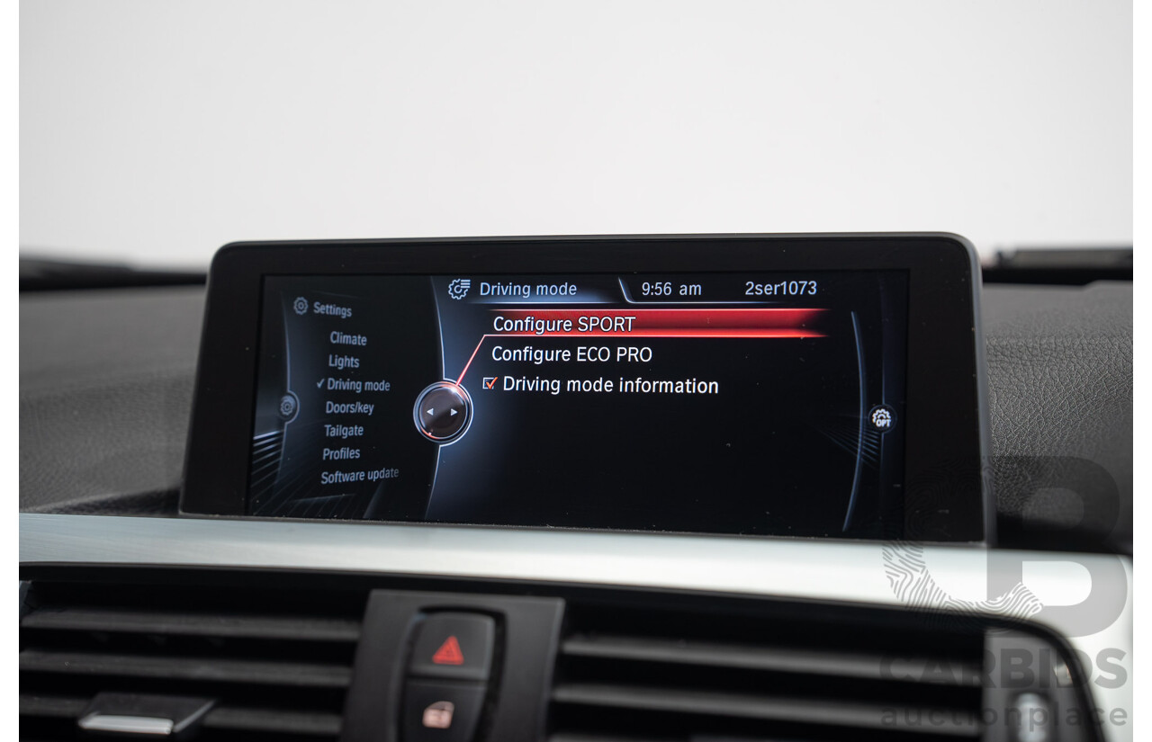 09/2014 BMW 4 Series 420i M Sport F36 Mineral Grey Metallic (Wrapped in Purple Metallic) Turbo 2.0L
