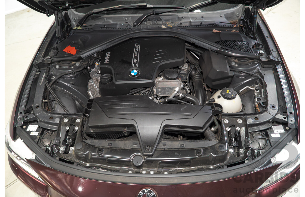 09/2014 BMW 4 Series 420i M Sport F36 Mineral Grey Metallic (Wrapped in Purple Metallic) Turbo 2.0L