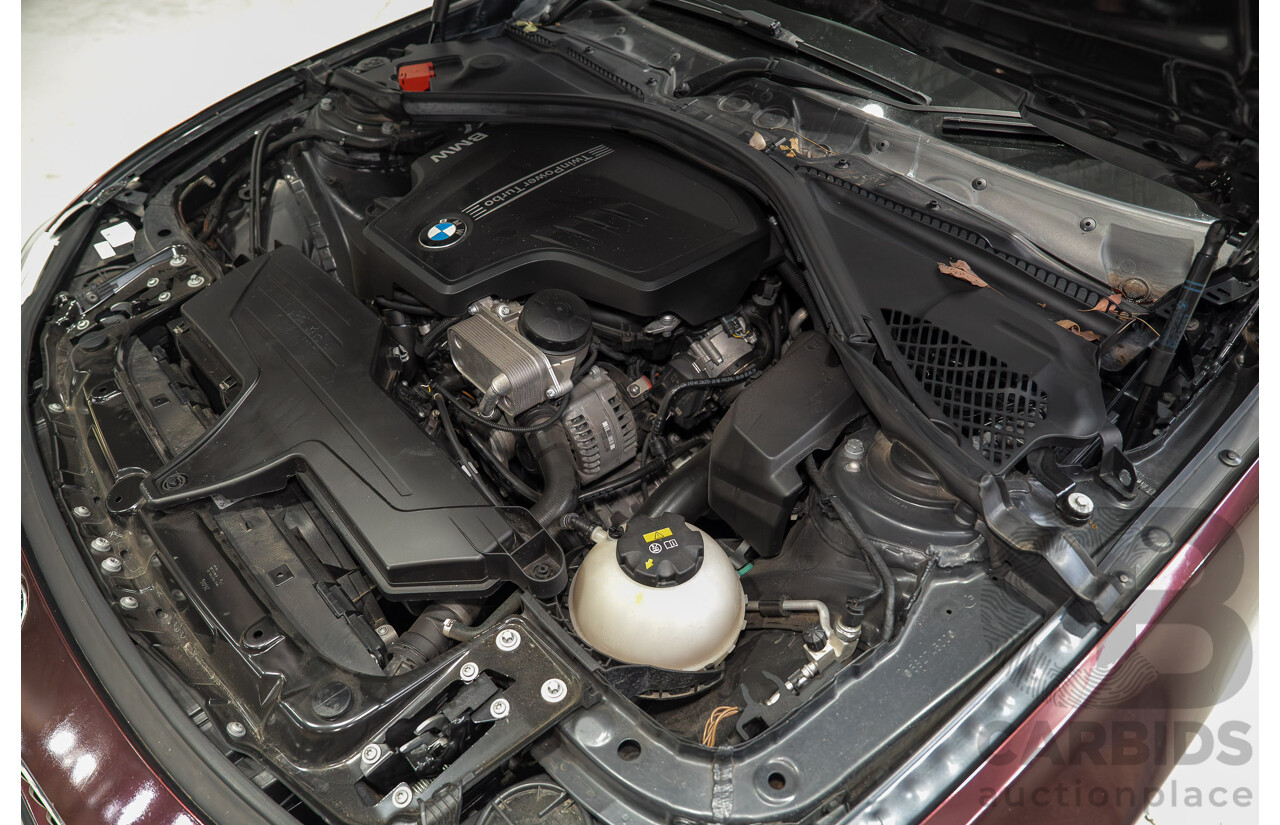 09/2014 BMW 4 Series 420i M Sport F36 Mineral Grey Metallic (Wrapped in Purple Metallic) Turbo 2.0L