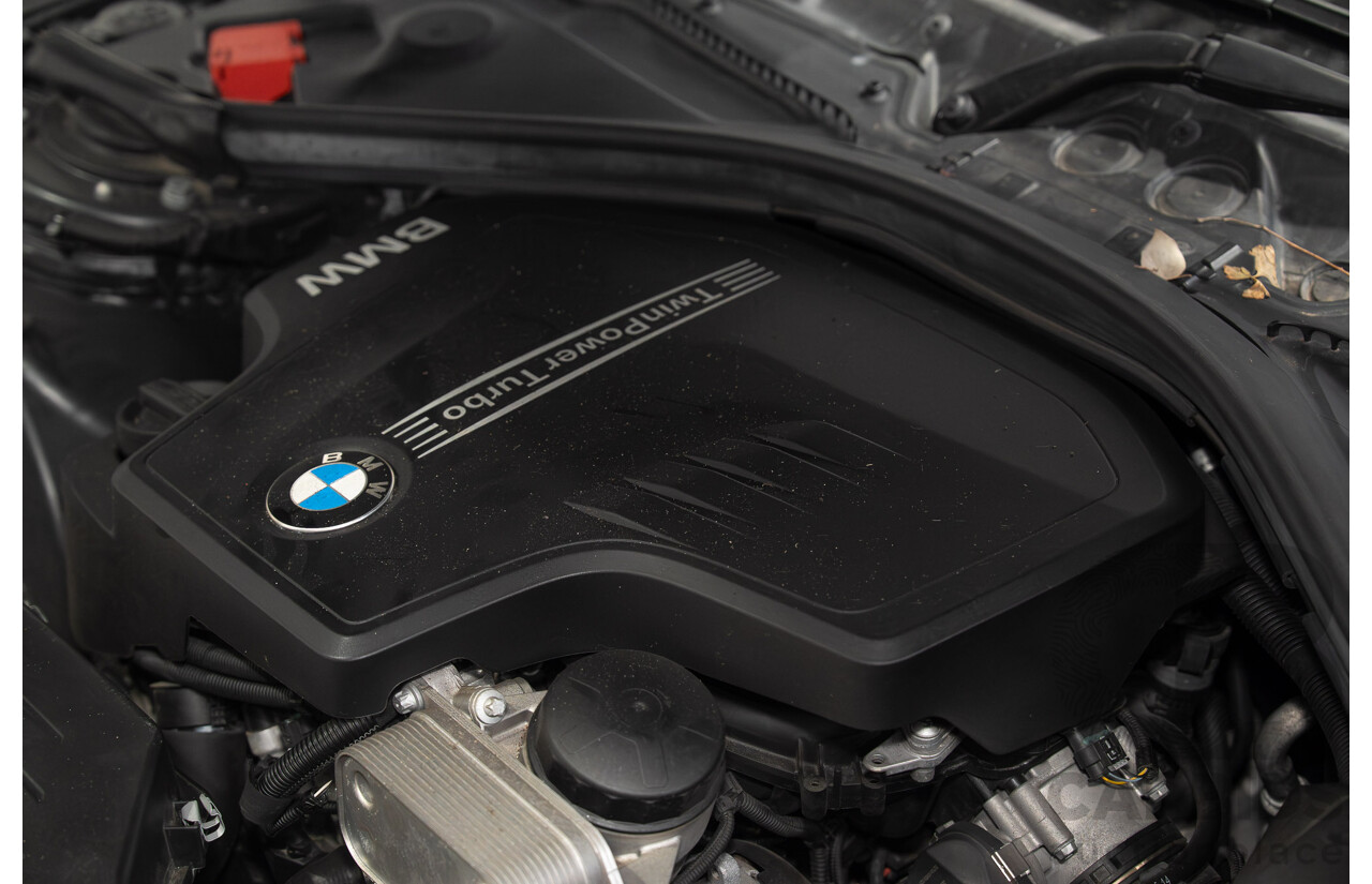 09/2014 BMW 4 Series 420i M Sport F36 Mineral Grey Metallic (Wrapped in Purple Metallic) Turbo 2.0L