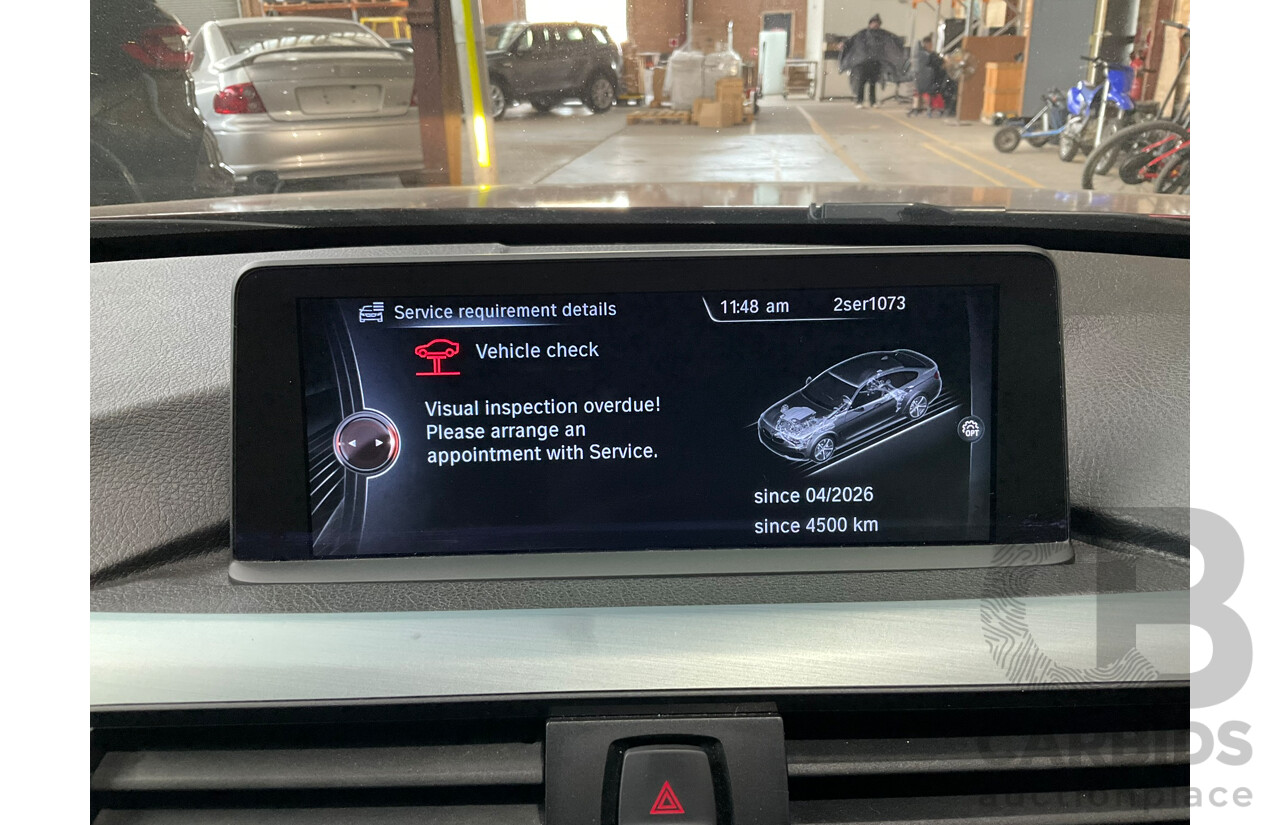 09/2014 BMW 4 Series 420i M Sport F36 Mineral Grey Metallic (Wrapped in Purple Metallic) Turbo 2.0L