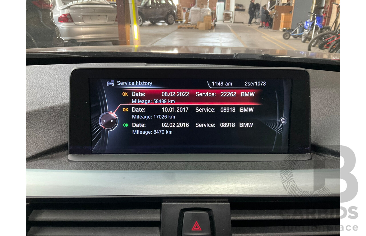 09/2014 BMW 4 Series 420i M Sport F36 Mineral Grey Metallic (Wrapped in Purple Metallic) Turbo 2.0L