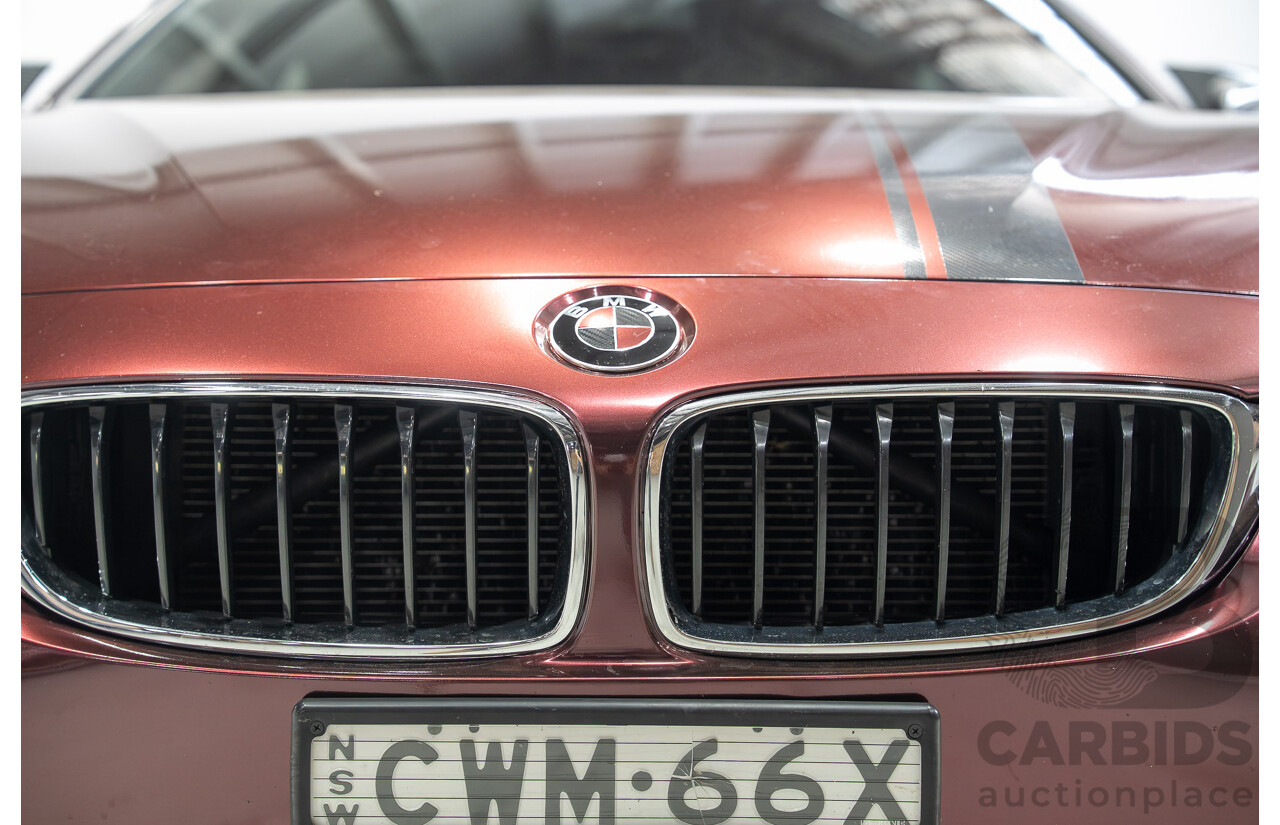 09/2014 BMW 4 Series 420i M Sport F36 Mineral Grey Metallic (Wrapped in Purple Metallic) Turbo 2.0L