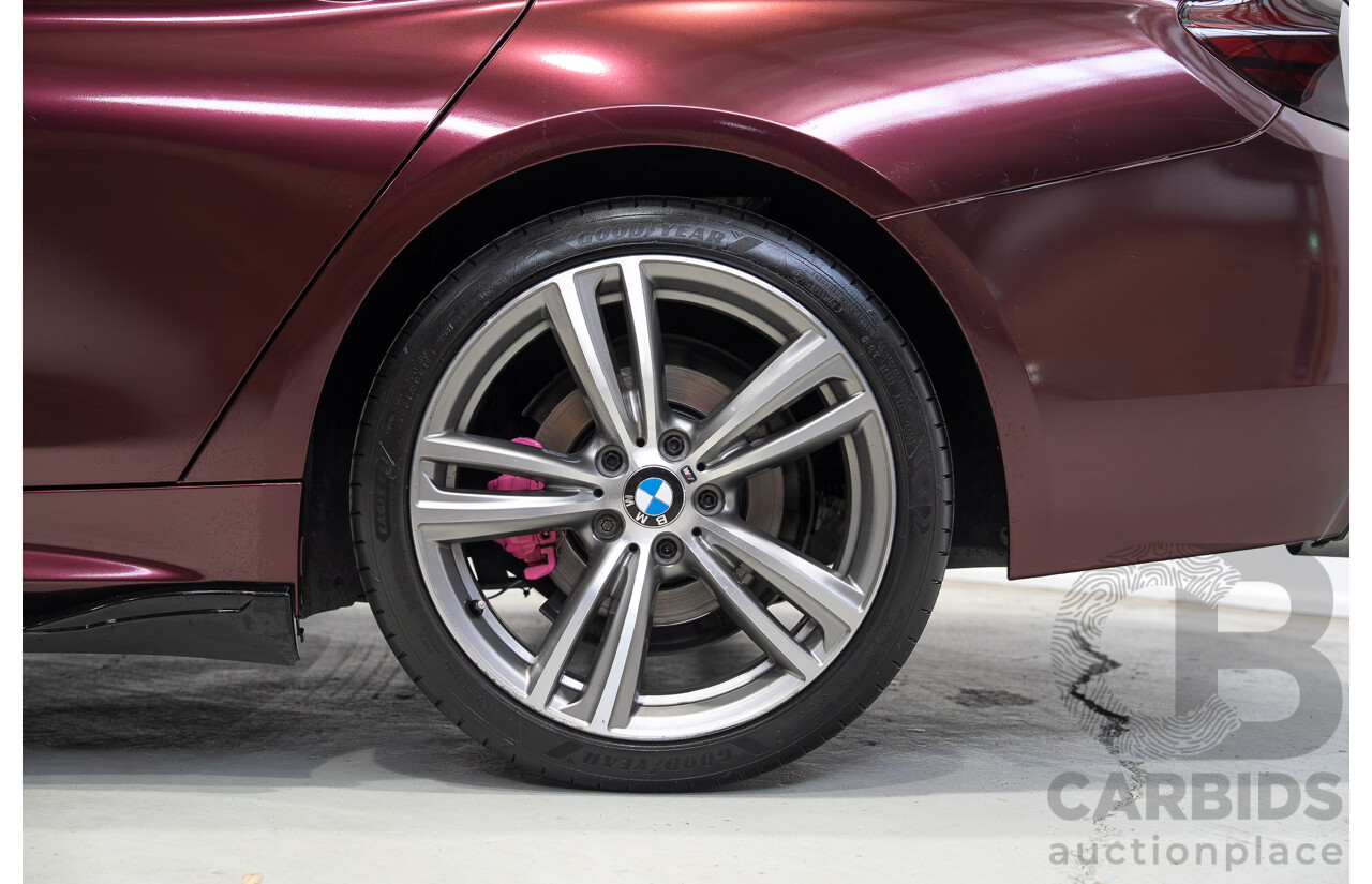 09/2014 BMW 4 Series 420i M Sport F36 Mineral Grey Metallic (Wrapped in Purple Metallic) Turbo 2.0L