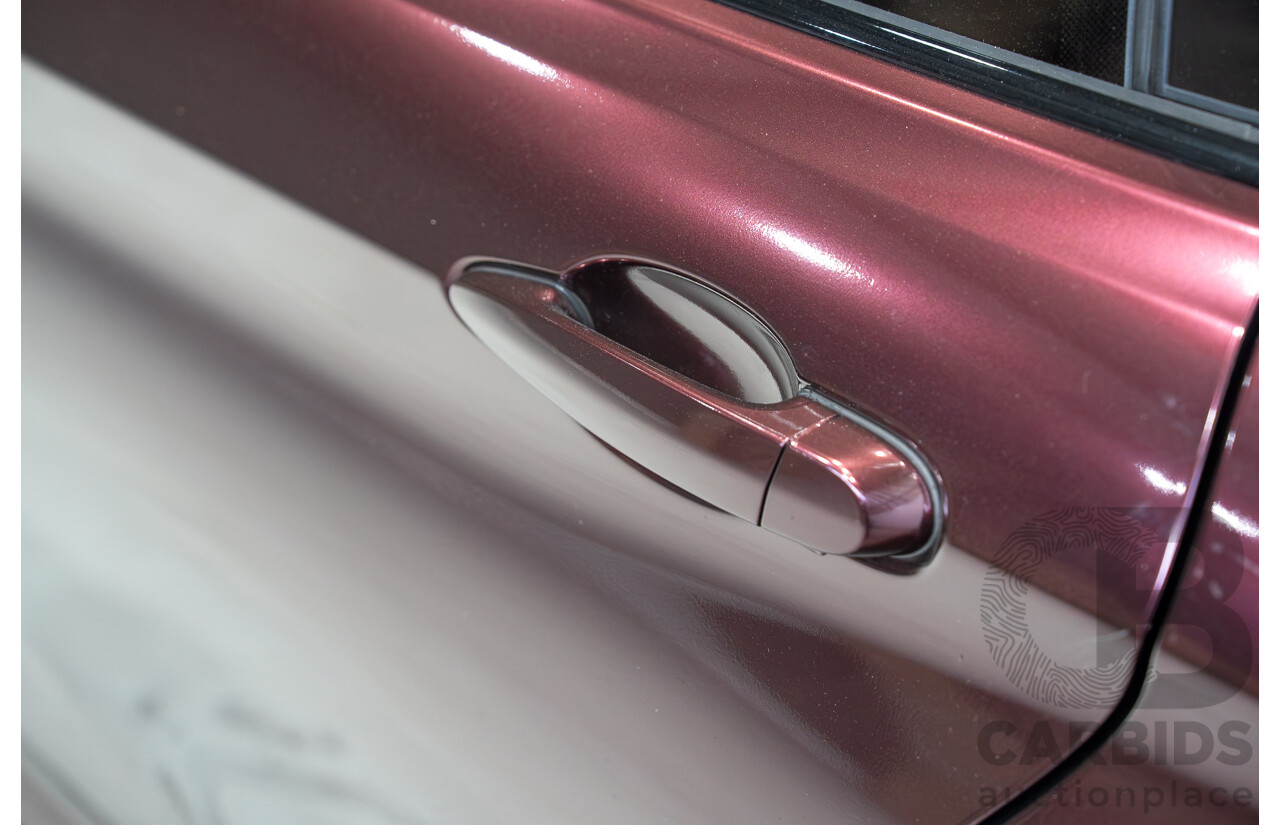 09/2014 BMW 4 Series 420i M Sport F36 Mineral Grey Metallic (Wrapped in Purple Metallic) Turbo 2.0L