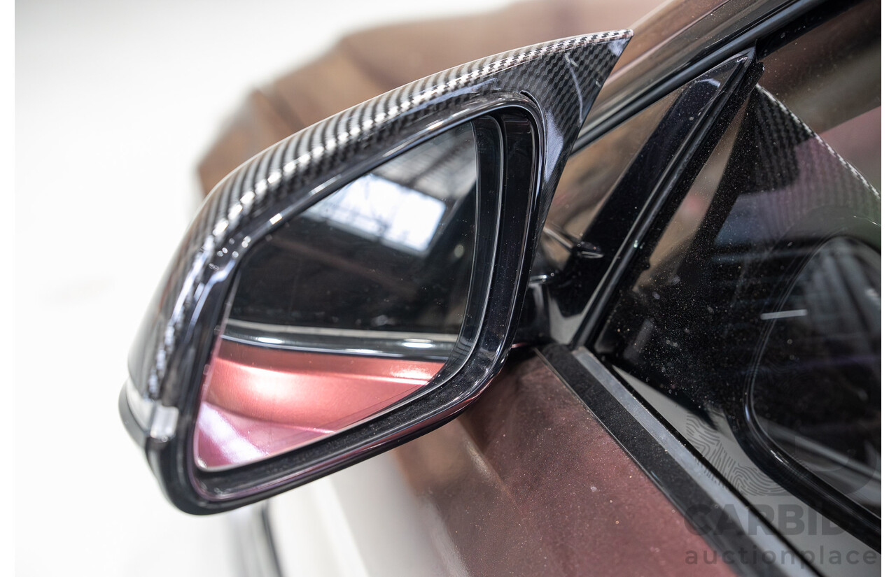 09/2014 BMW 4 Series 420i M Sport F36 Mineral Grey Metallic (Wrapped in Purple Metallic) Turbo 2.0L