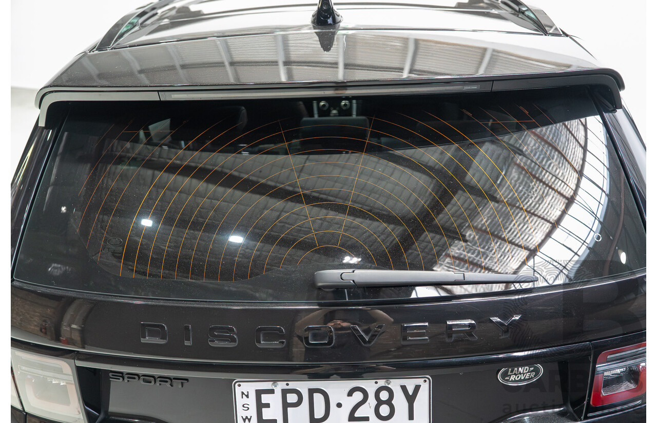 07/2021 Land Rover Discovery Sport P200 R-Dynamic S (AWD) L550 MY21 4d Wagon Santorini Black Metallic Turbo 2.0L