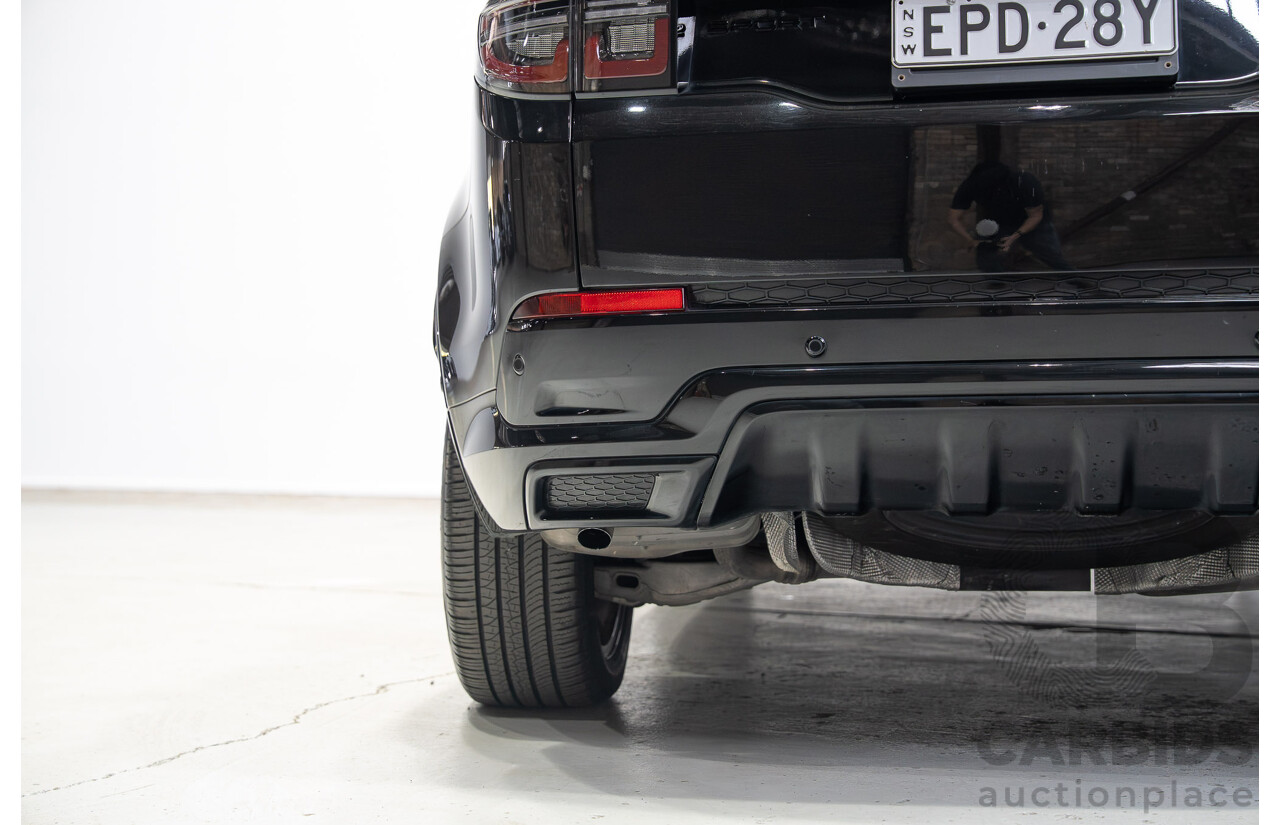 07/2021 Land Rover Discovery Sport P200 R-Dynamic S (AWD) L550 MY21 4d Wagon Santorini Black Metallic Turbo 2.0L
