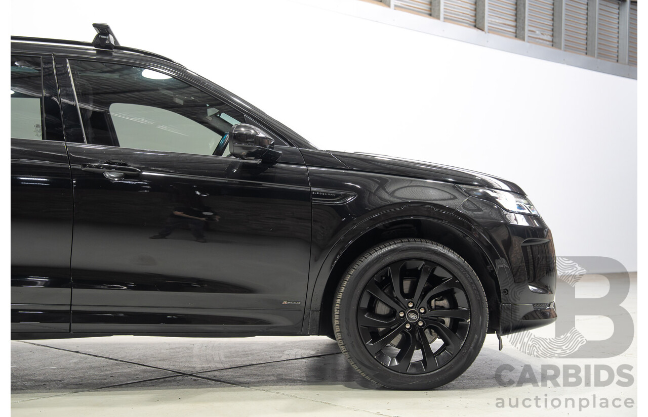 07/2021 Land Rover Discovery Sport P200 R-Dynamic S (AWD) L550 MY21 4d Wagon Santorini Black Metallic Turbo 2.0L