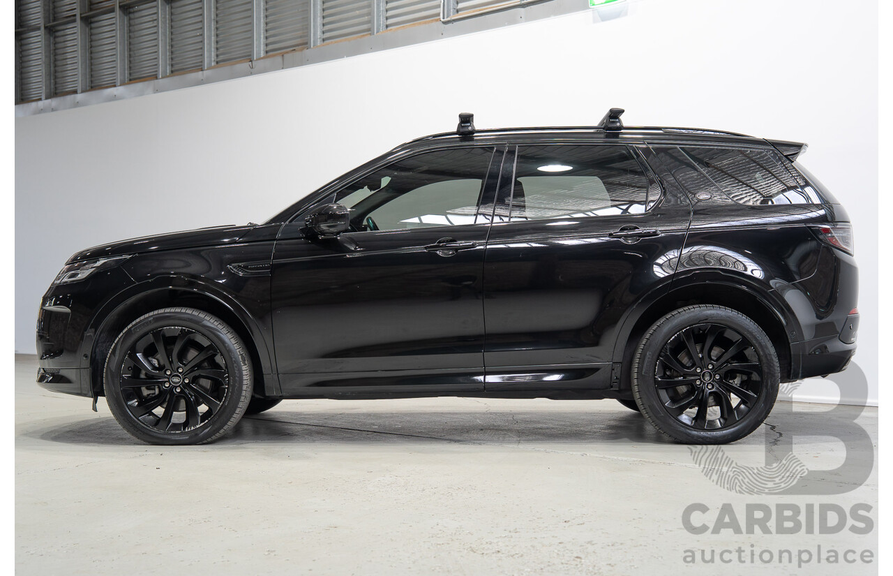 07/2021 Land Rover Discovery Sport P200 R-Dynamic S (AWD) L550 MY21 4d Wagon Santorini Black Metallic Turbo 2.0L
