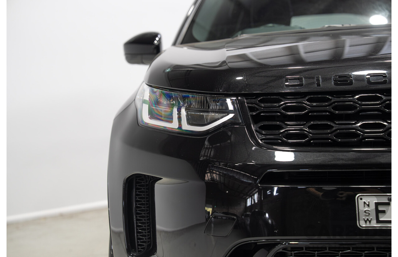 07/2021 Land Rover Discovery Sport P200 R-Dynamic S (AWD) L550 MY21 4d Wagon Santorini Black Metallic Turbo 2.0L