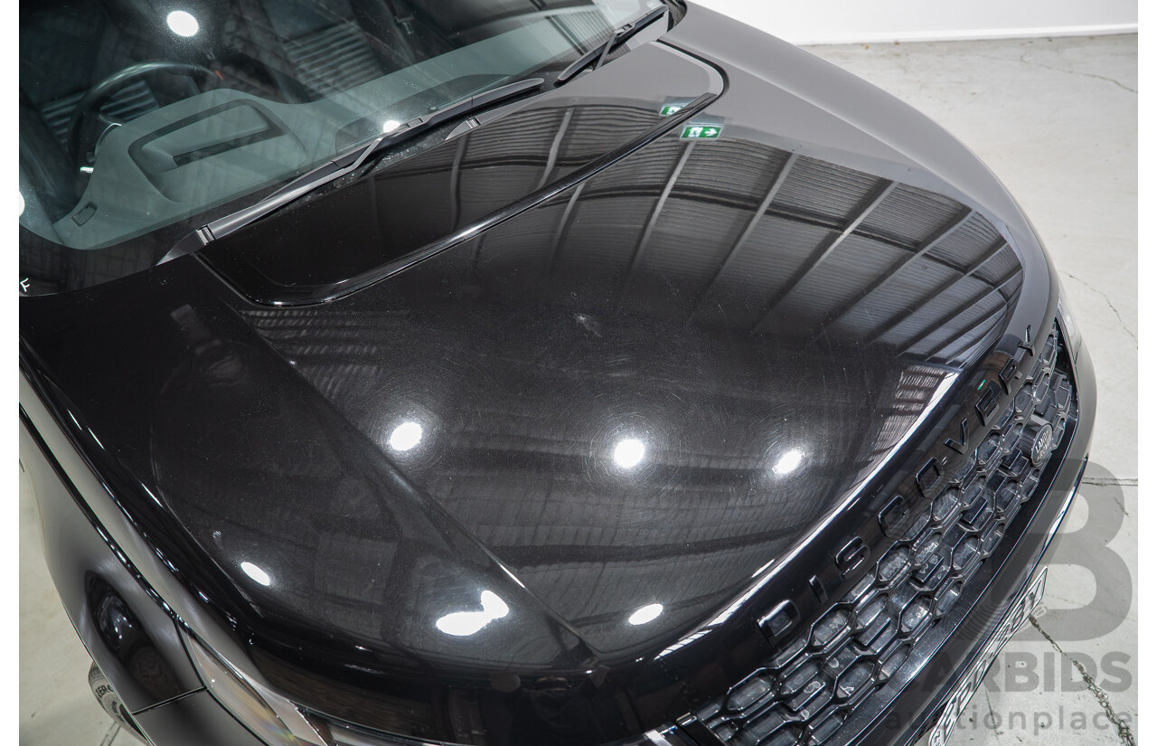 07/2021 Land Rover Discovery Sport P200 R-Dynamic S (AWD) L550 MY21 4d Wagon Santorini Black Metallic Turbo 2.0L
