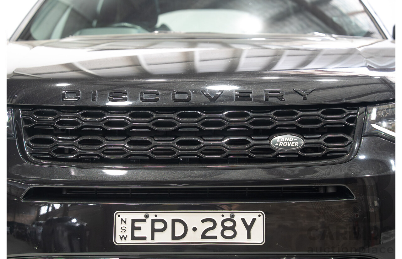 07/2021 Land Rover Discovery Sport P200 R-Dynamic S (AWD) L550 MY21 4d Wagon Santorini Black Metallic Turbo 2.0L