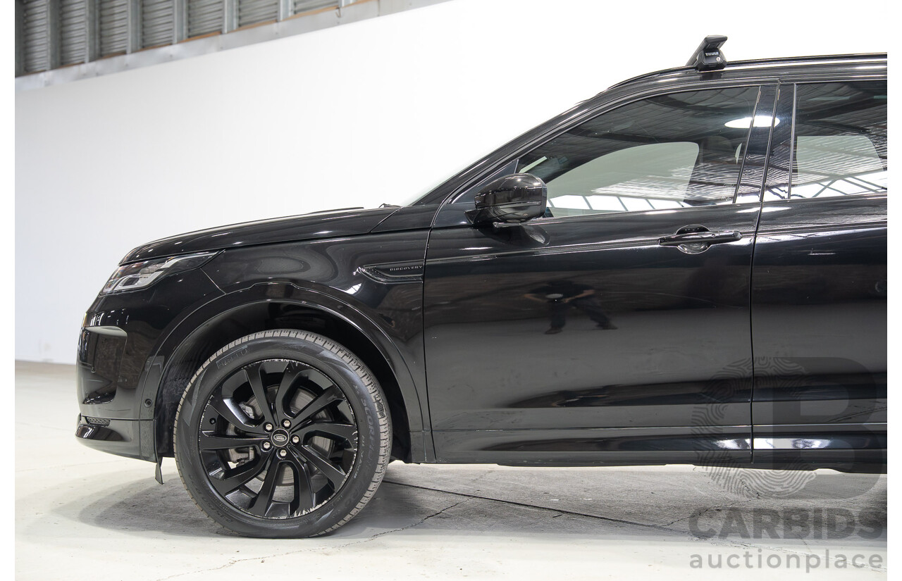 07/2021 Land Rover Discovery Sport P200 R-Dynamic S (AWD) L550 MY21 4d Wagon Santorini Black Metallic Turbo 2.0L