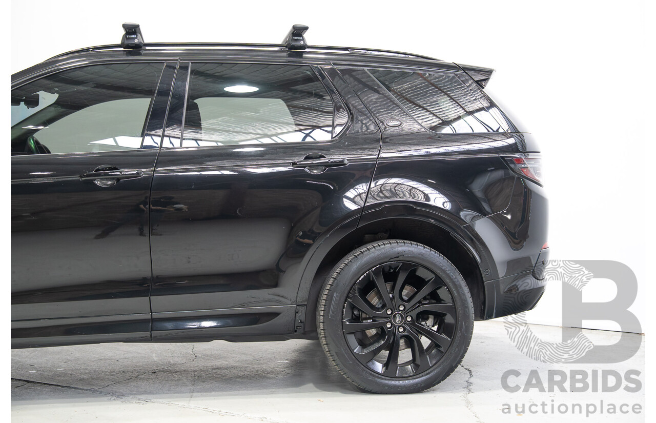 07/2021 Land Rover Discovery Sport P200 R-Dynamic S (AWD) L550 MY21 4d Wagon Santorini Black Metallic Turbo 2.0L
