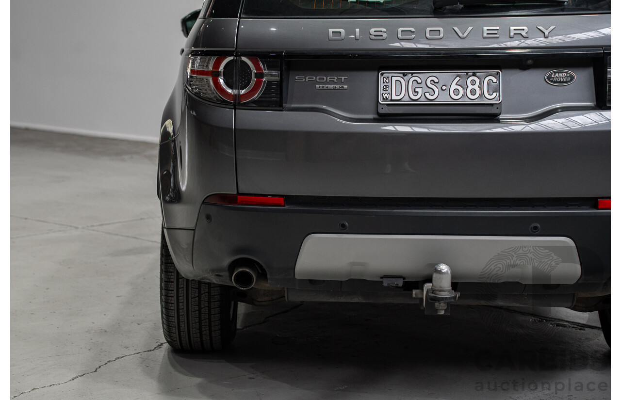 08/2019 Land Rover Discovery Sport SD4 (AWD) 177kW HSE L550 MY18 4d Wagon Ammonite Grey Turbo Diesel 2.0L