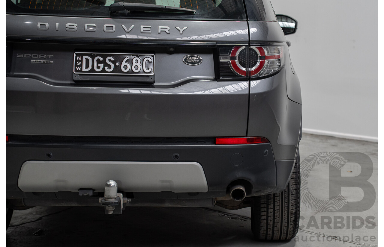 08/2019 Land Rover Discovery Sport SD4 (AWD) 177kW HSE L550 MY18 4d Wagon Ammonite Grey Turbo Diesel 2.0L
