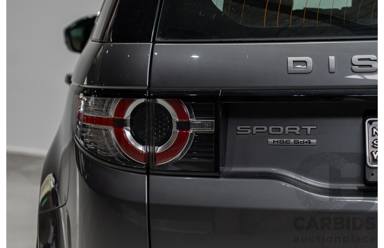 08/2019 Land Rover Discovery Sport SD4 (AWD) 177kW HSE L550 MY18 4d Wagon Ammonite Grey Turbo Diesel 2.0L