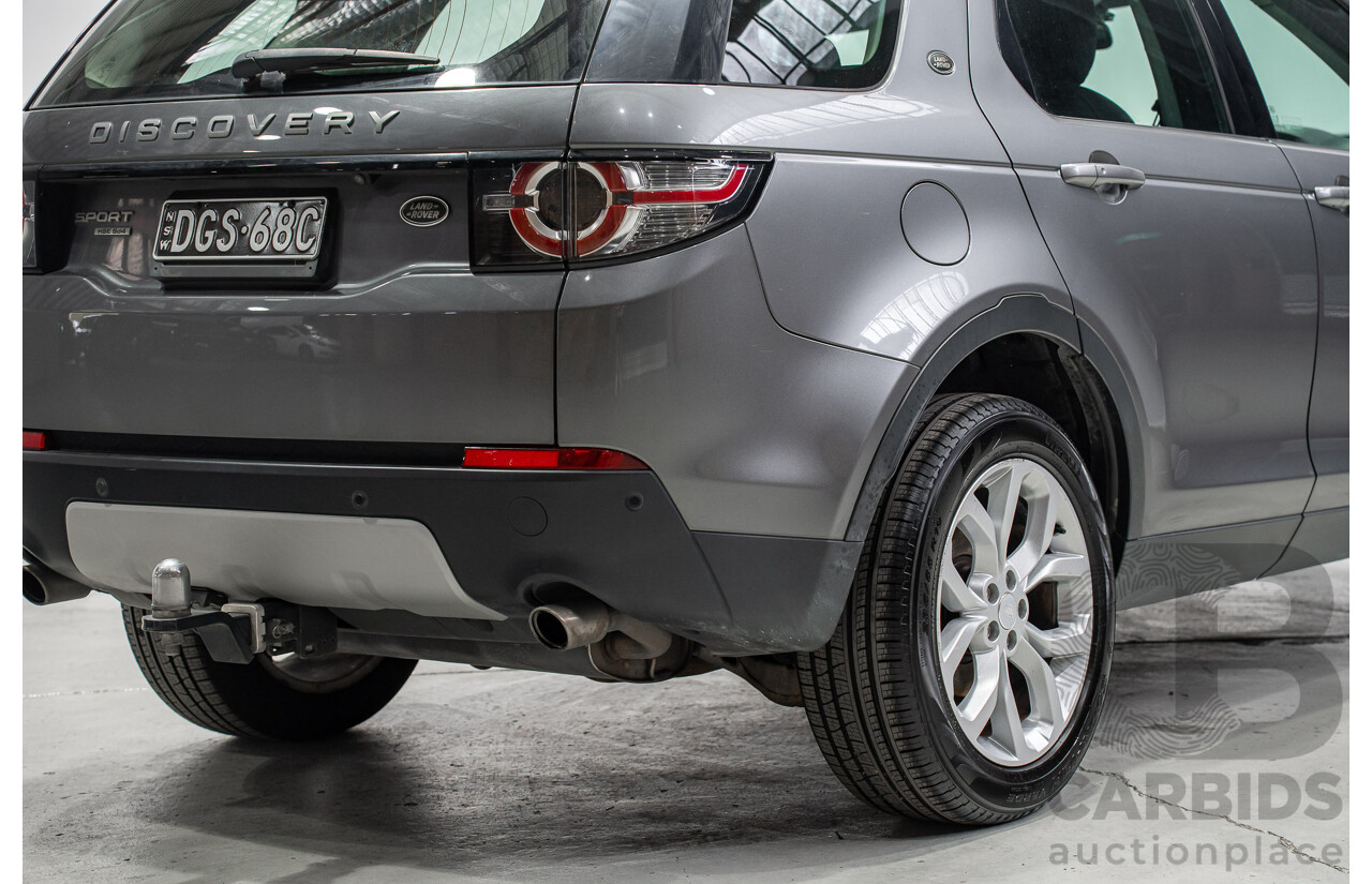 08/2019 Land Rover Discovery Sport SD4 (AWD) 177kW HSE L550 MY18 4d Wagon Ammonite Grey Turbo Diesel 2.0L