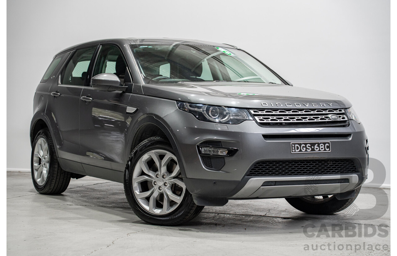 08/2019 Land Rover Discovery Sport SD4 (AWD) 177kW HSE L550 MY18 4d Wagon Ammonite Grey Turbo Diesel 2.0L
