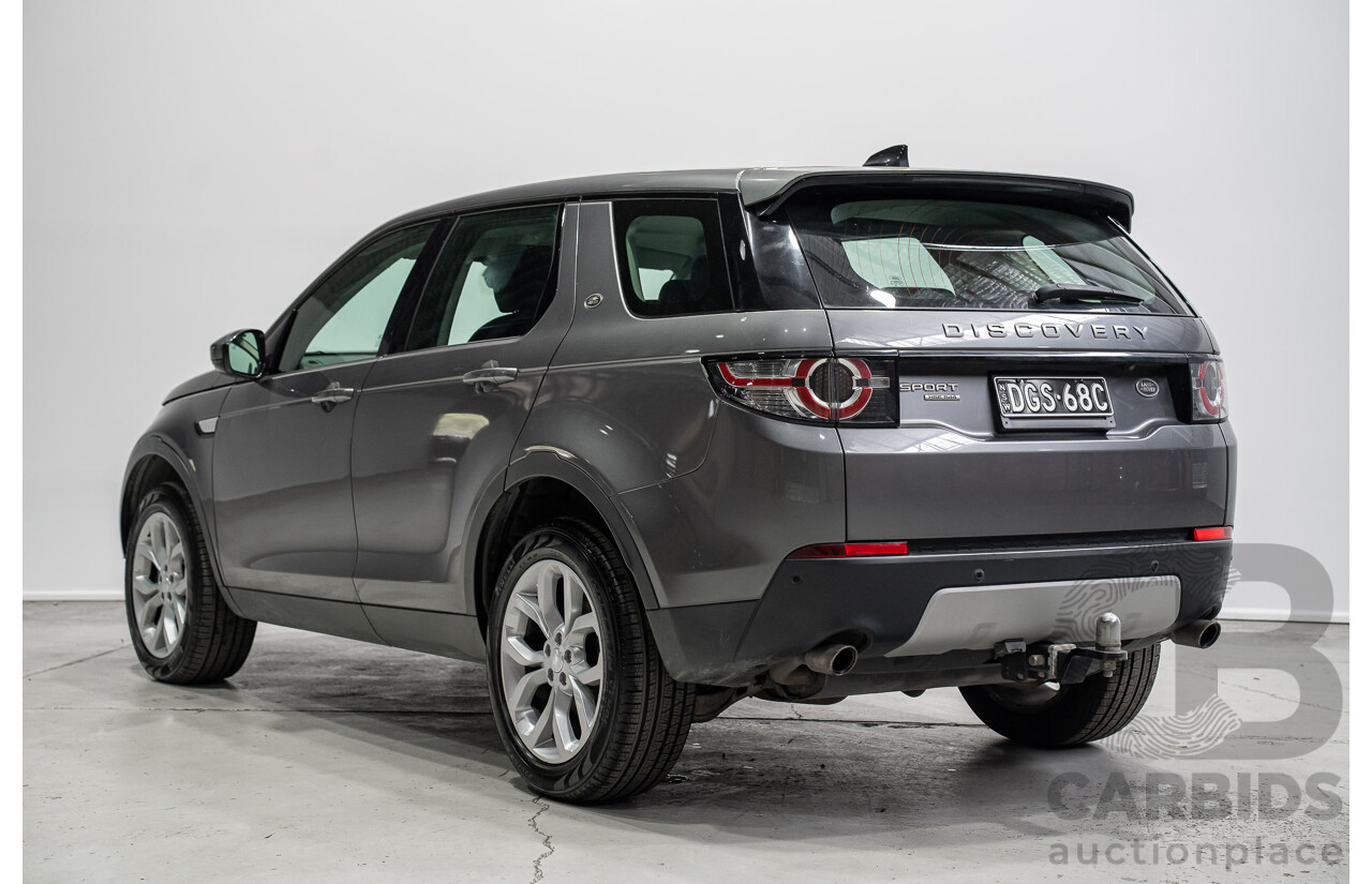 08/2019 Land Rover Discovery Sport SD4 (AWD) 177kW HSE L550 MY18 4d Wagon Ammonite Grey Turbo Diesel 2.0L