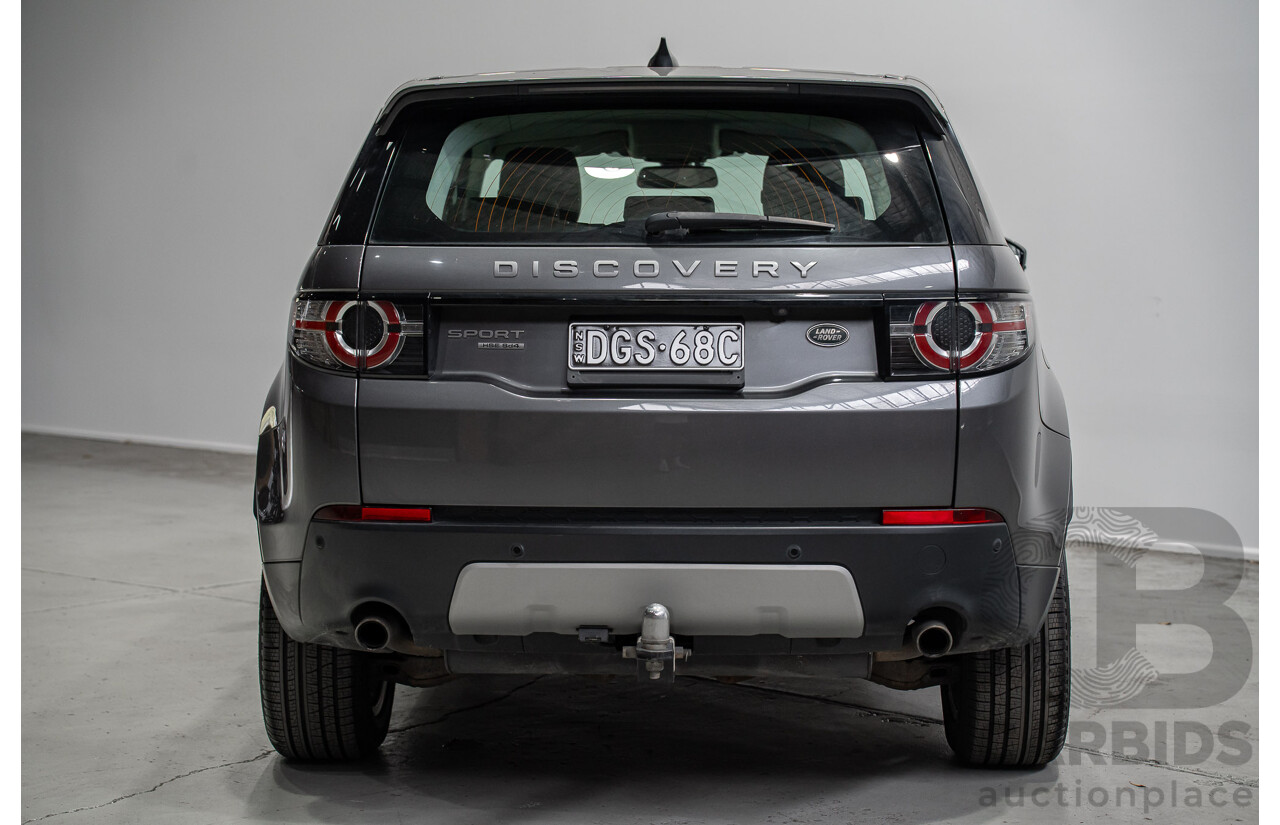08/2019 Land Rover Discovery Sport SD4 (AWD) 177kW HSE L550 MY18 4d Wagon Ammonite Grey Turbo Diesel 2.0L