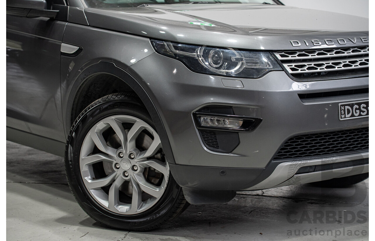 08/2019 Land Rover Discovery Sport SD4 (AWD) 177kW HSE L550 MY18 4d Wagon Ammonite Grey Turbo Diesel 2.0L