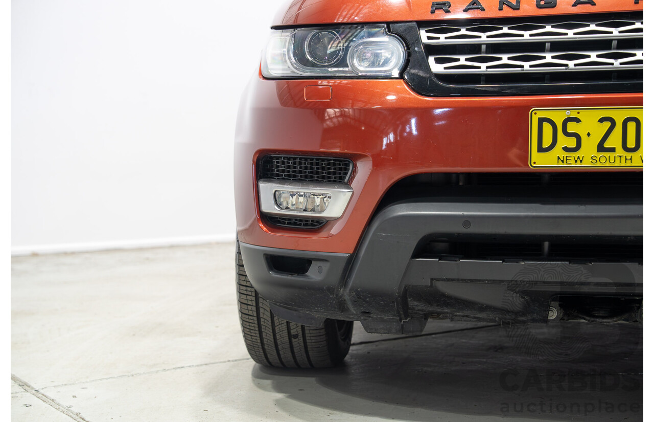 01/2014 Land Rover Range Rover Sport SDV6 HSE (AWD) L494 MY20 4d Wagon Chile Red Turbo Diesel 3.0L