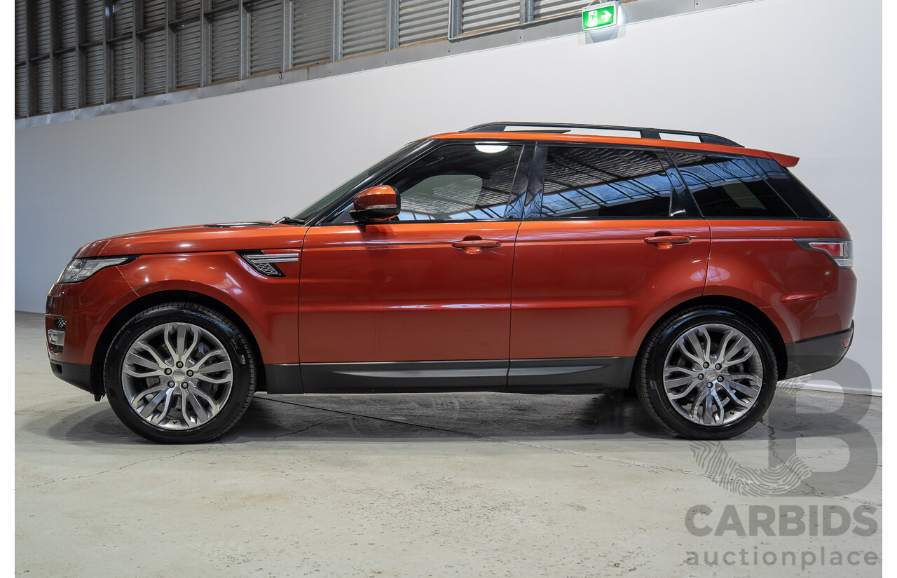 01/2014 Land Rover Range Rover Sport SDV6 HSE (AWD) L494 MY20 4d Wagon Chile Red Turbo Diesel 3.0L