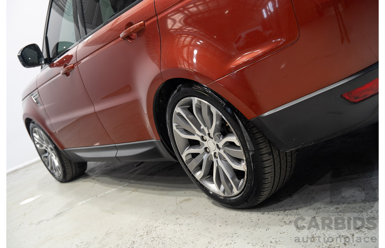 01/2014 Land Rover Range Rover Sport SDV6 HSE (AWD) L494 MY20 4d Wagon Chile Red Turbo Diesel 3.0L