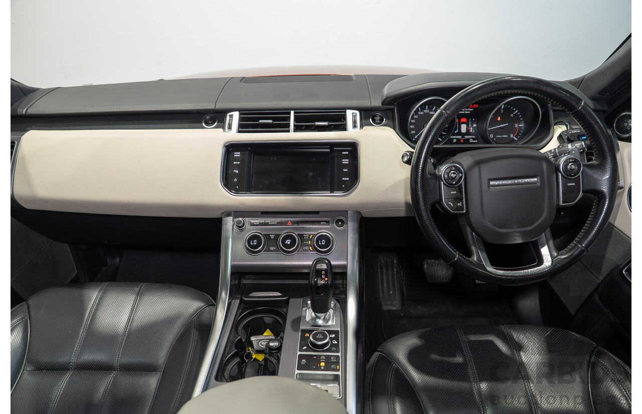 01/2014 Land Rover Range Rover Sport SDV6 HSE (AWD) L494 MY20 4d Wagon Chile Red Turbo Diesel 3.0L