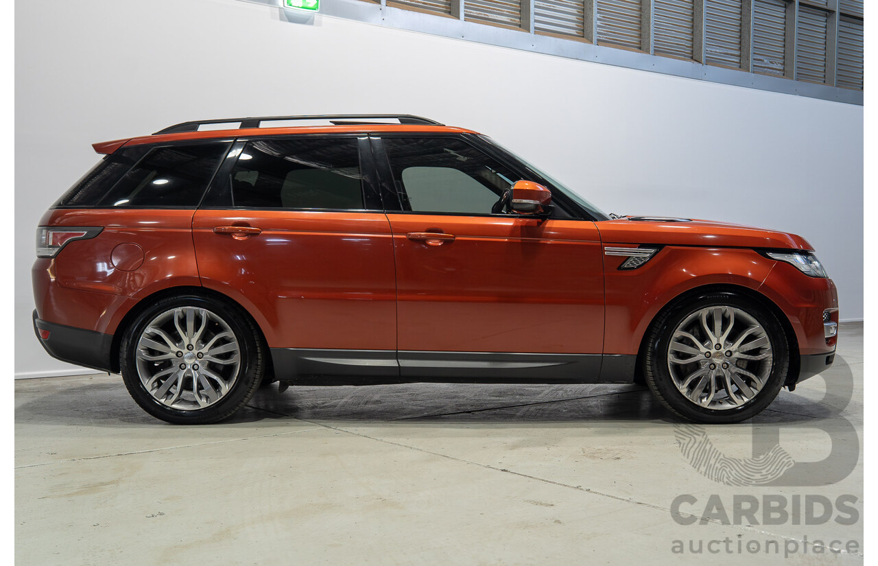 01/2014 Land Rover Range Rover Sport SDV6 HSE (AWD) L494 MY20 4d Wagon Chile Red Turbo Diesel 3.0L