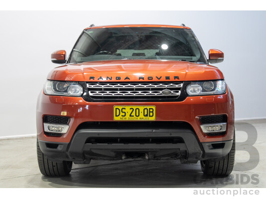 01/2014 Land Rover Range Rover Sport SDV6 HSE (AWD) L494 MY20 4d Wagon Chile Red Turbo Diesel 3.0L