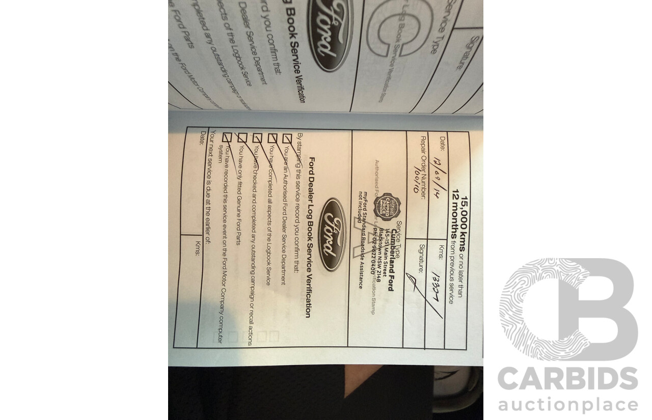 09/2013 Ford Fiesta LX WT 5d Hatchback Red 1.6L