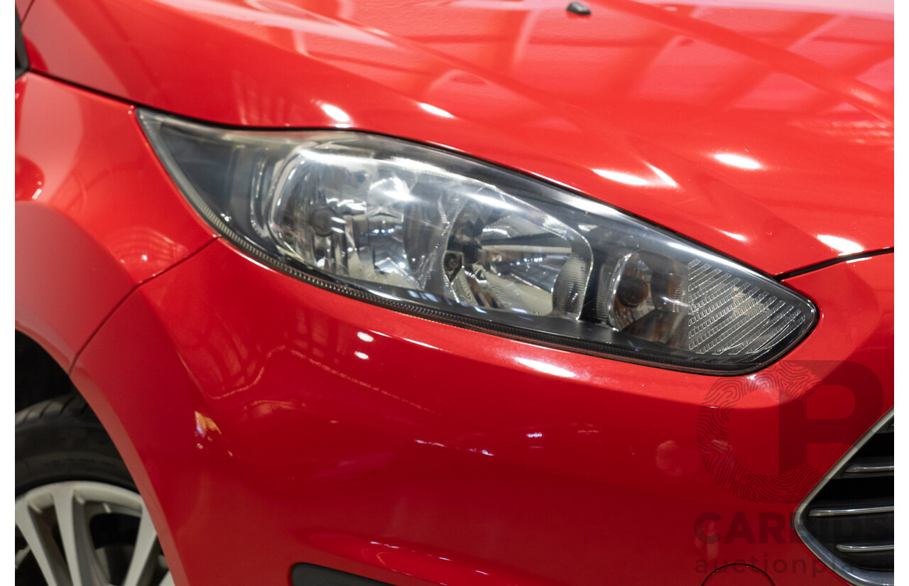 09/2013 Ford Fiesta LX WT 5d Hatchback Red 1.6L
