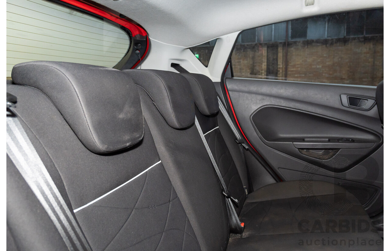 09/2013 Ford Fiesta LX WT 5d Hatchback Red 1.6L