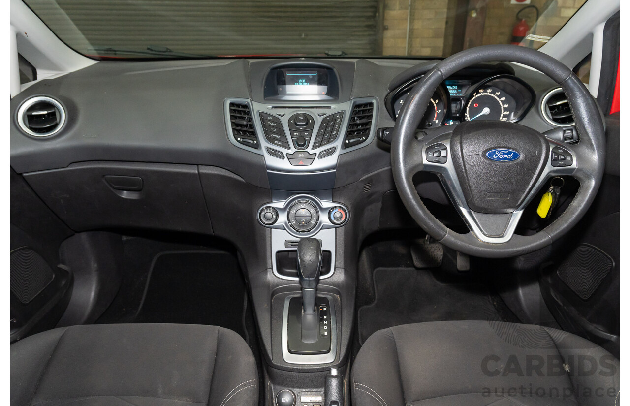 09/2013 Ford Fiesta LX WT 5d Hatchback Red 1.6L
