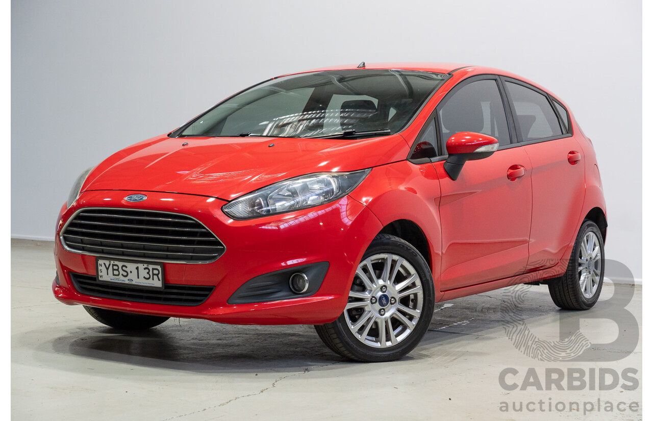 09/2013 Ford Fiesta LX WT 5d Hatchback Red 1.6L