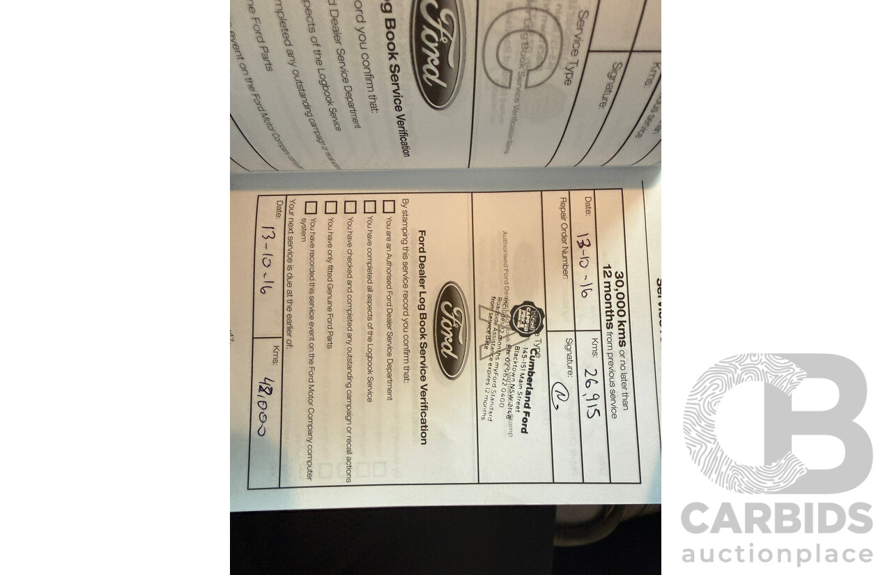 09/2013 Ford Fiesta LX WT 5d Hatchback Red 1.6L