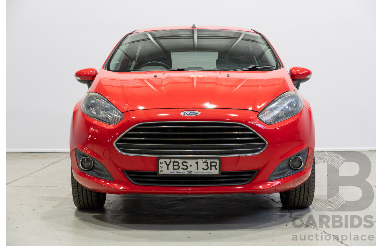 09/2013 Ford Fiesta LX WT 5d Hatchback Red 1.6L