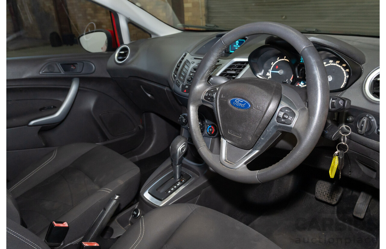 09/2013 Ford Fiesta LX WT 5d Hatchback Red 1.6L