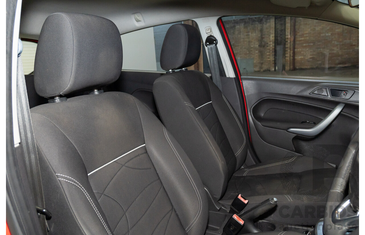 09/2013 Ford Fiesta LX WT 5d Hatchback Red 1.6L