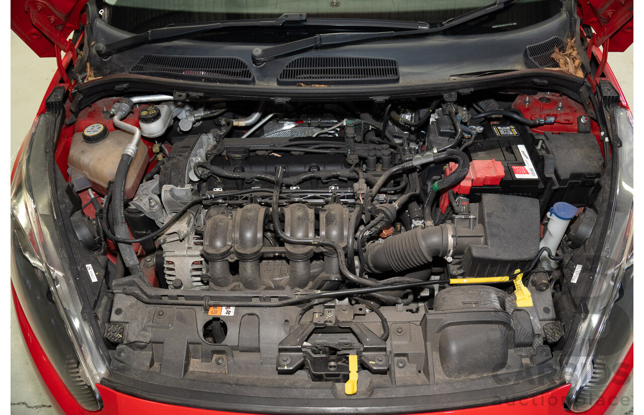 09/2013 Ford Fiesta LX WT 5d Hatchback Red 1.6L