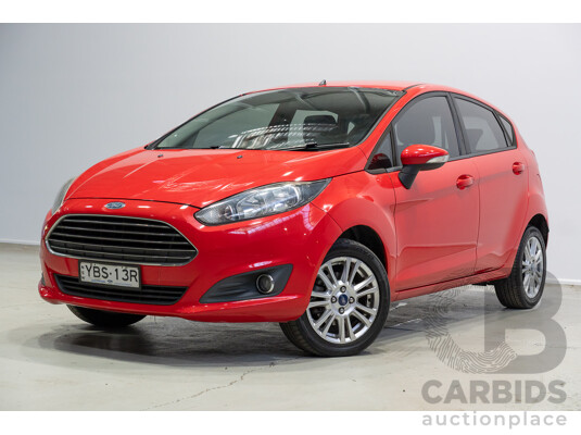 09/2013 Ford Fiesta LX WT 5d Hatchback Red 1.6L