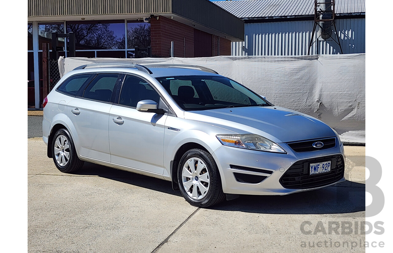 03/2012 Ford Mondeo LX TDCi MC 4d Wagon Silver 2.0L