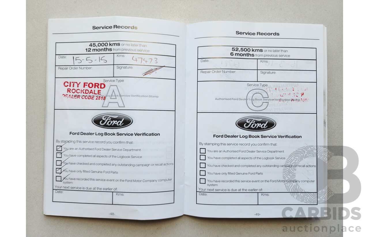 03/2012 Ford Mondeo LX TDCi MC 4d Wagon Silver 2.0L